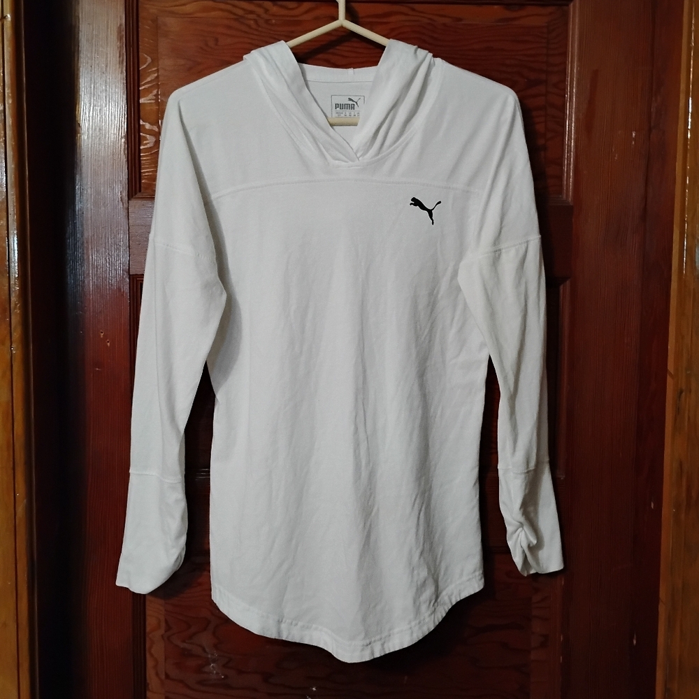 Puma Size Small Hooded T-shirt